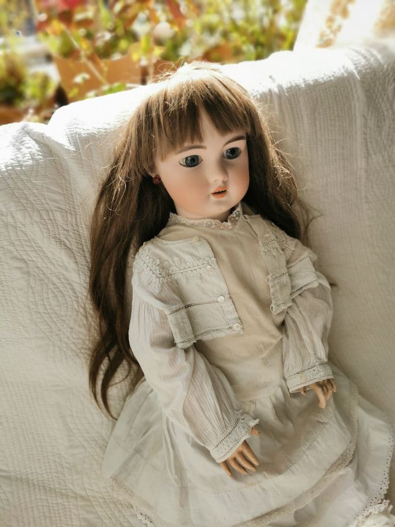 アンティークドイツ シモン＆ハルビックビスクドール 美少女人形