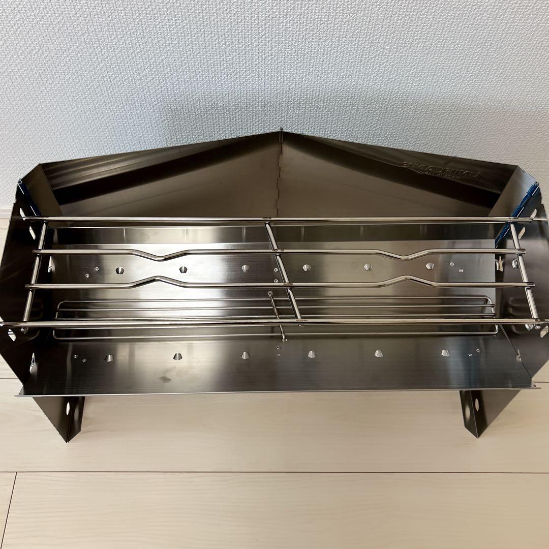 【お得セット】薪グリルラージ+ブリッジ+サイドトレーセット※旧タイプ