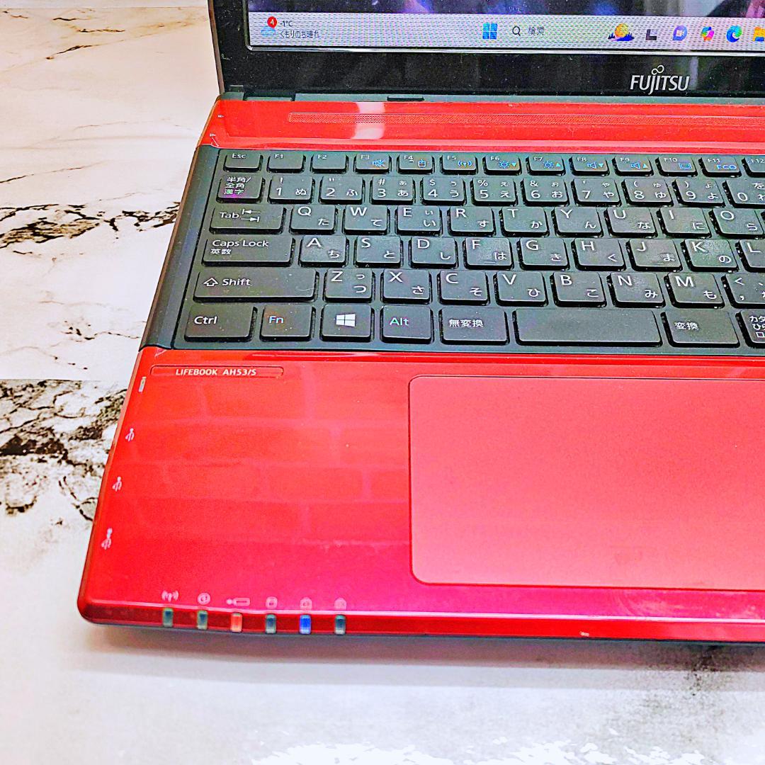 お手頃価格ノートパソコン❤️爆速SSD☘️Blu-ray・メモリ8G❣️最強