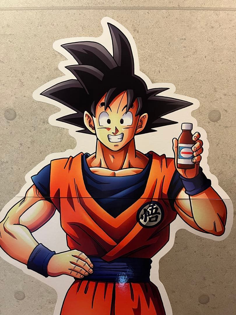 激レア ドラゴンボール リポビタンD ビッグパネル 立て看板 約175㎝