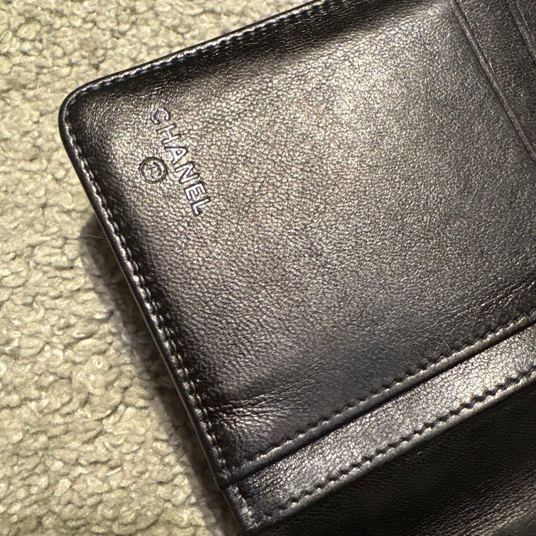 CHANEL シャネル　カメリア　長財布　チェーンウォレット　ショルダーバッグ