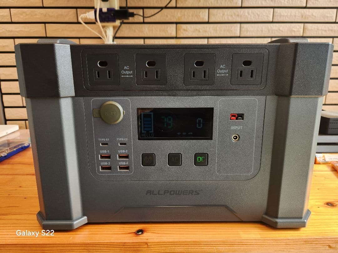 ALLPOWERSポータブル電源2000W 防災キャンプ 送料無料 防災関連グッズ