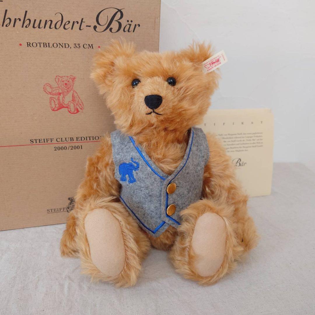限定品❗️Steiff シュタイフ　クラブエディション センチュリー テディベア