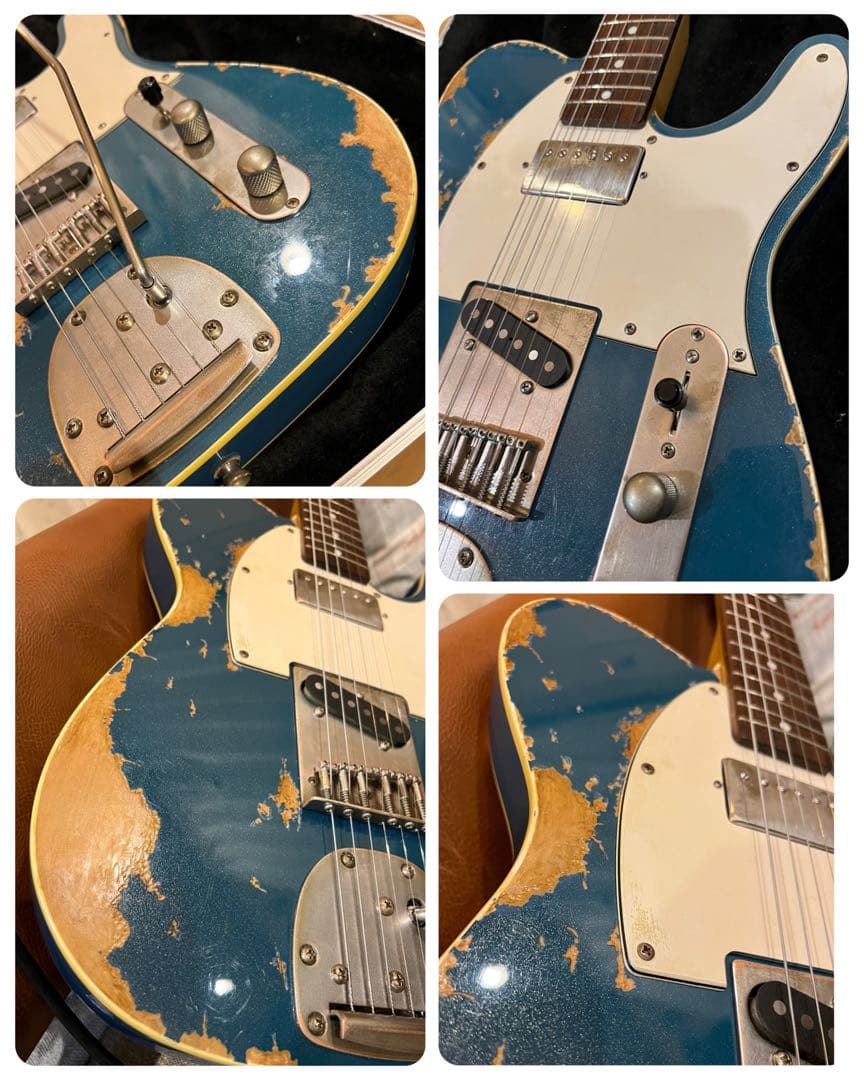 ハードレリックTL.Wバインディング/フローティングトレモロ/ダック