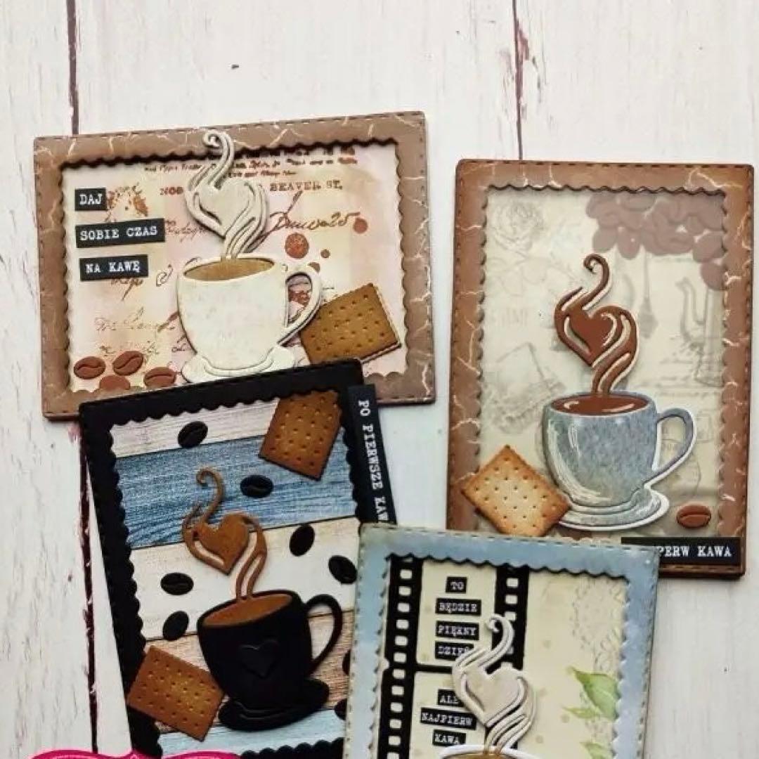 アルバム飾り クラフトパンチ 顔文字 100均材料 | 寄せ書きやカードを