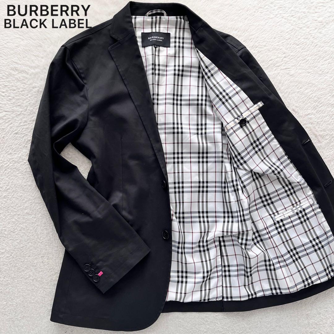 BURBERRY ブラックレーベル テーラードジャケット ノバチェック - メルカリ