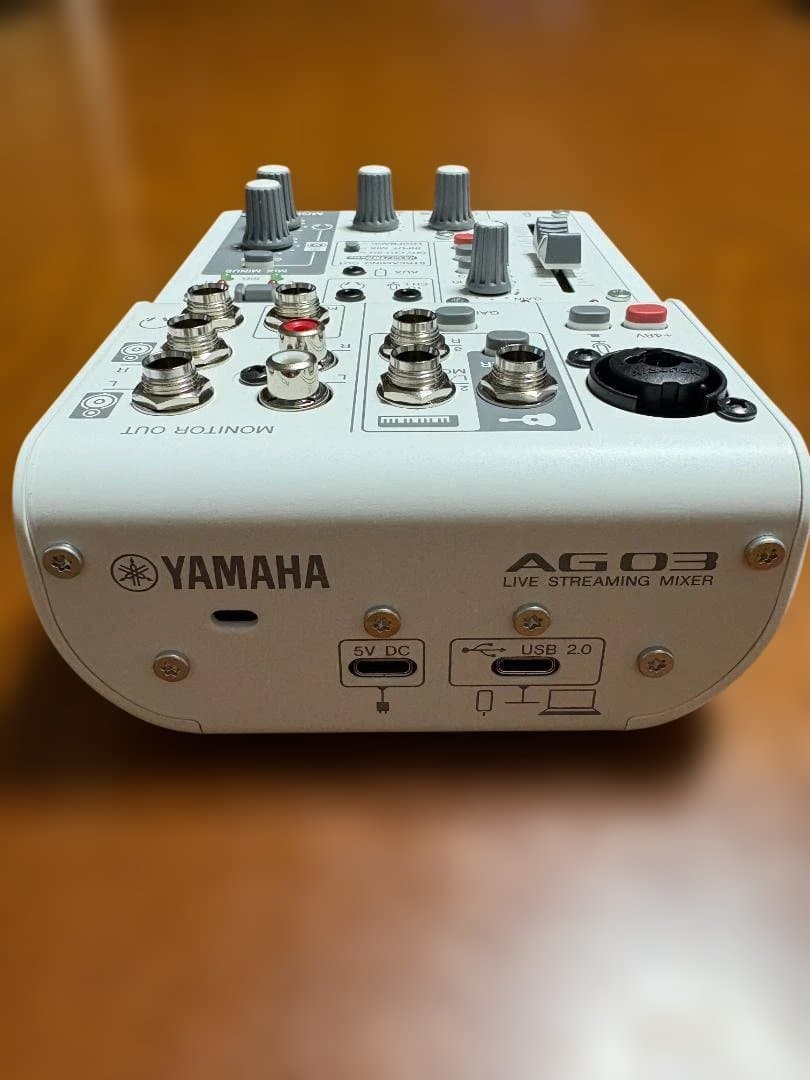 超美品】YAMAHA AG03MK2（純正箱・ハードケース付） - メルカリ