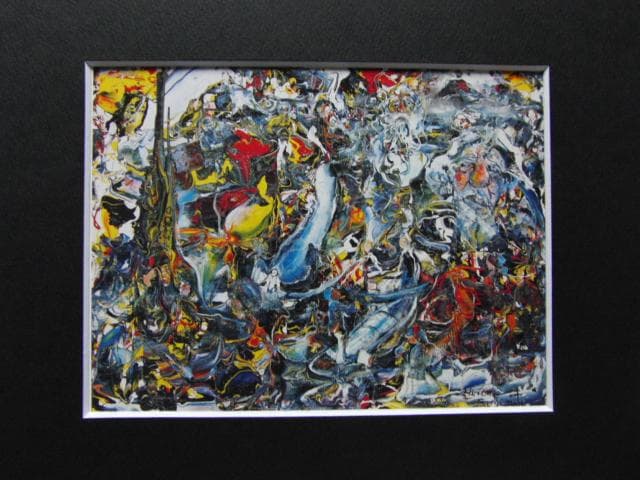 杉本ひろみ、【追憶（夢彩遊戯シリーズ）】、希少な画集画、新品高級額