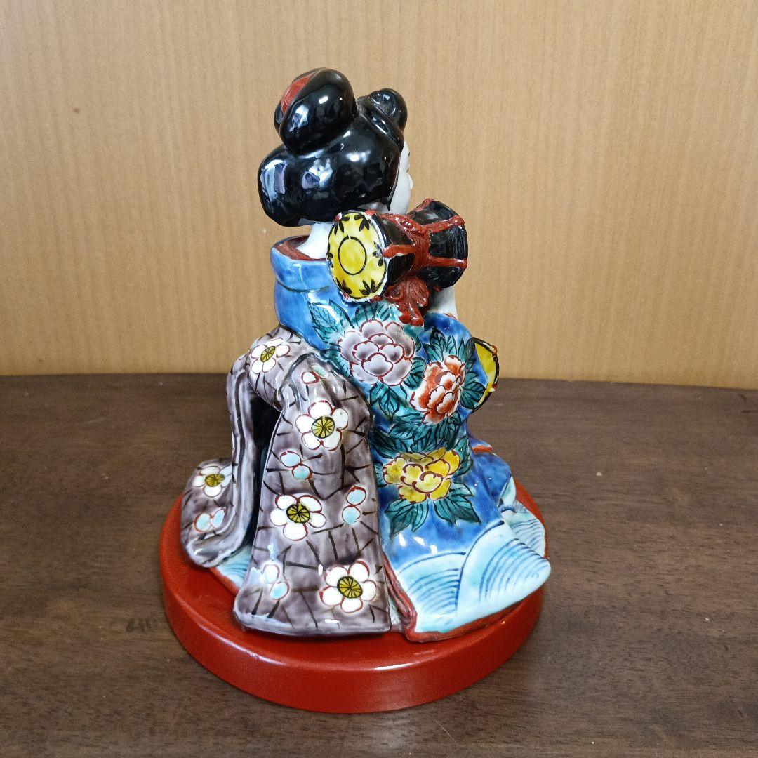 鼓を打つ舞妓さん 九谷焼 陶磁器 置物 - メルカリ