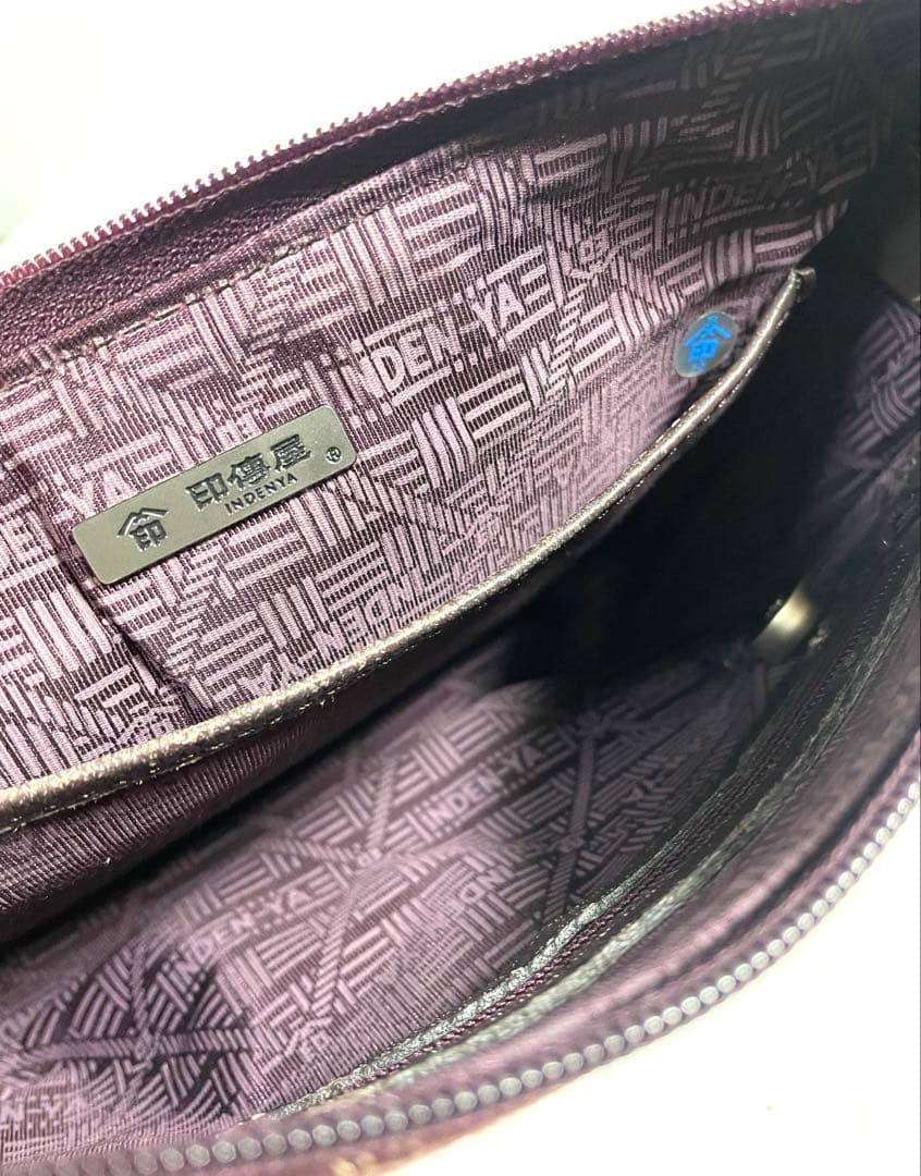 印傳屋　印傳トート　ショルダーバッグ　2WAY 【美品】