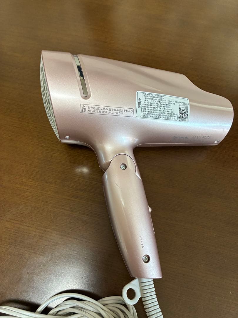 ジャンク品2024年度製ナノケア Panasonic EH-NA9G ドライヤー