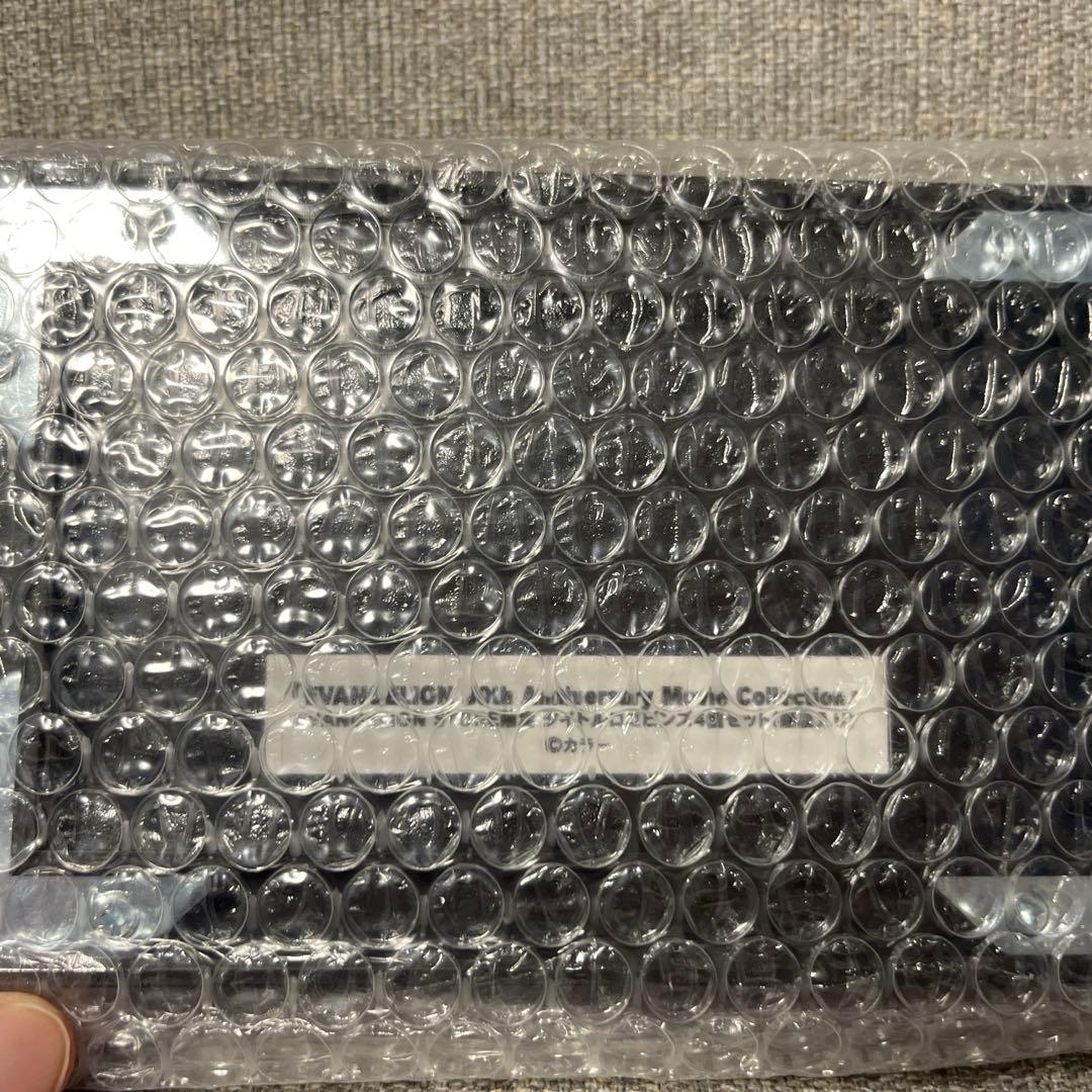 エヴァンゲリオン　タイトルロゴピンズ4個セット(額縁入り)