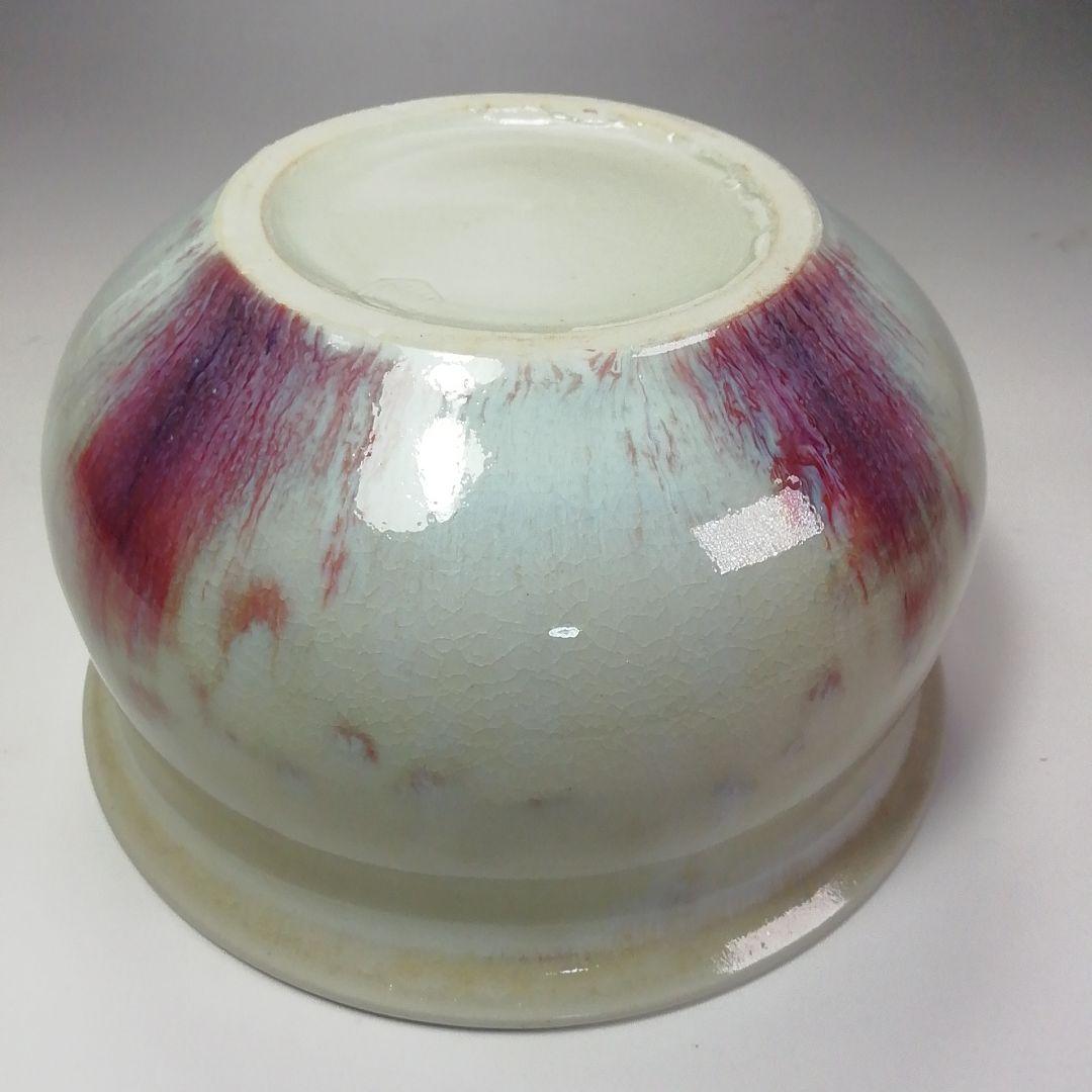 美術 大明成化年製在銘染付海水龍紋大盤古物保証(A-7)