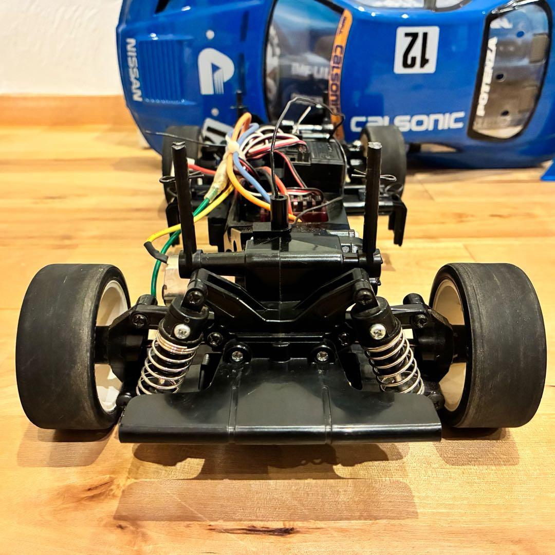 TAMIYA 電動RC カルソニック スカイライン GT-R R34 送信機付き