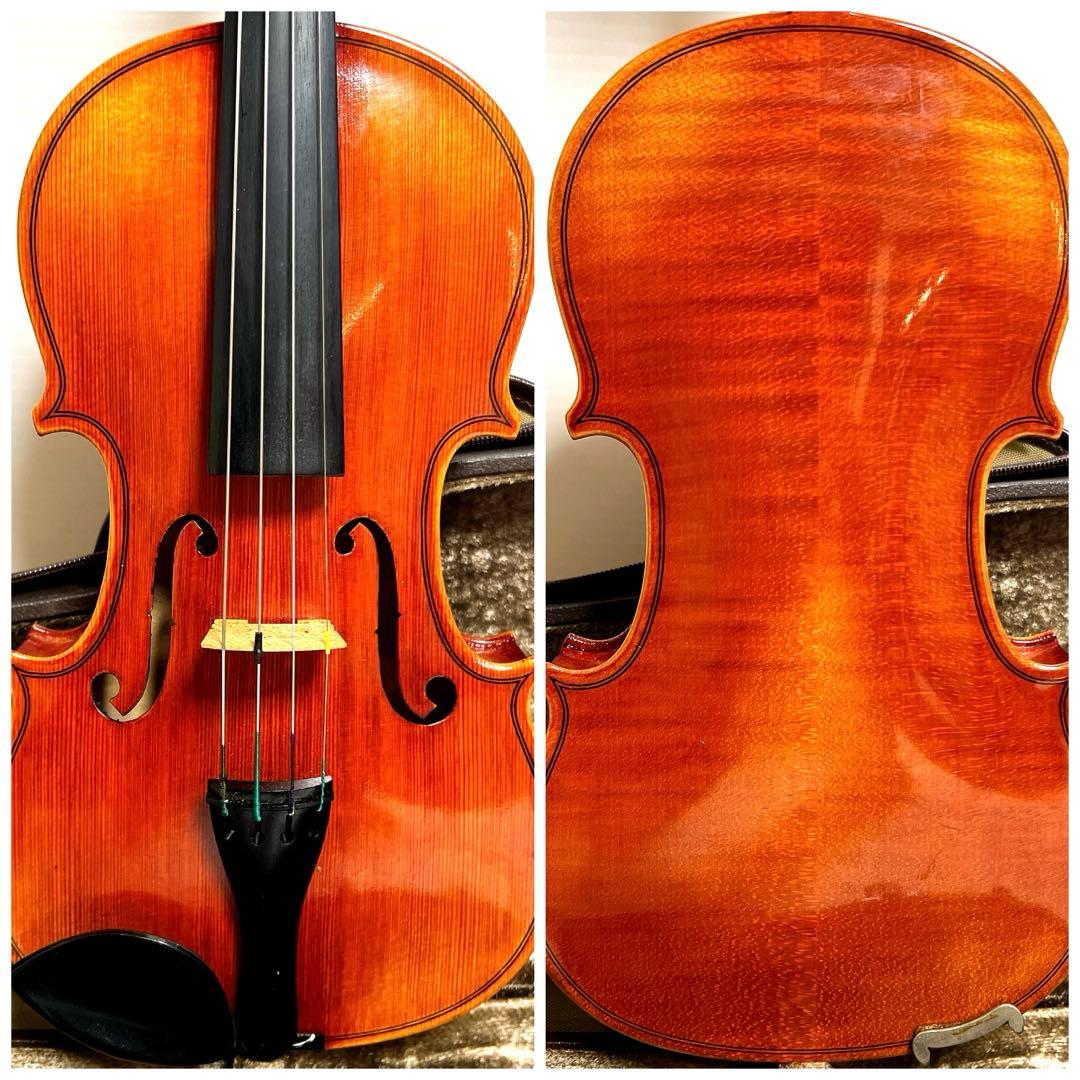 美品・美虎杢】SUZUKI NO.520 1/8 バイオリン 1990年製
