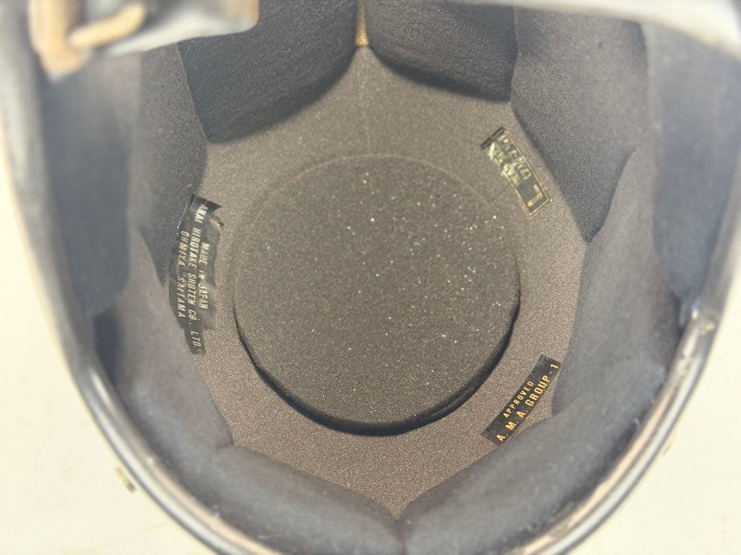 HA R-6M ヒロタケアライ　ビンテージヘルメット　ジェットヘルメット