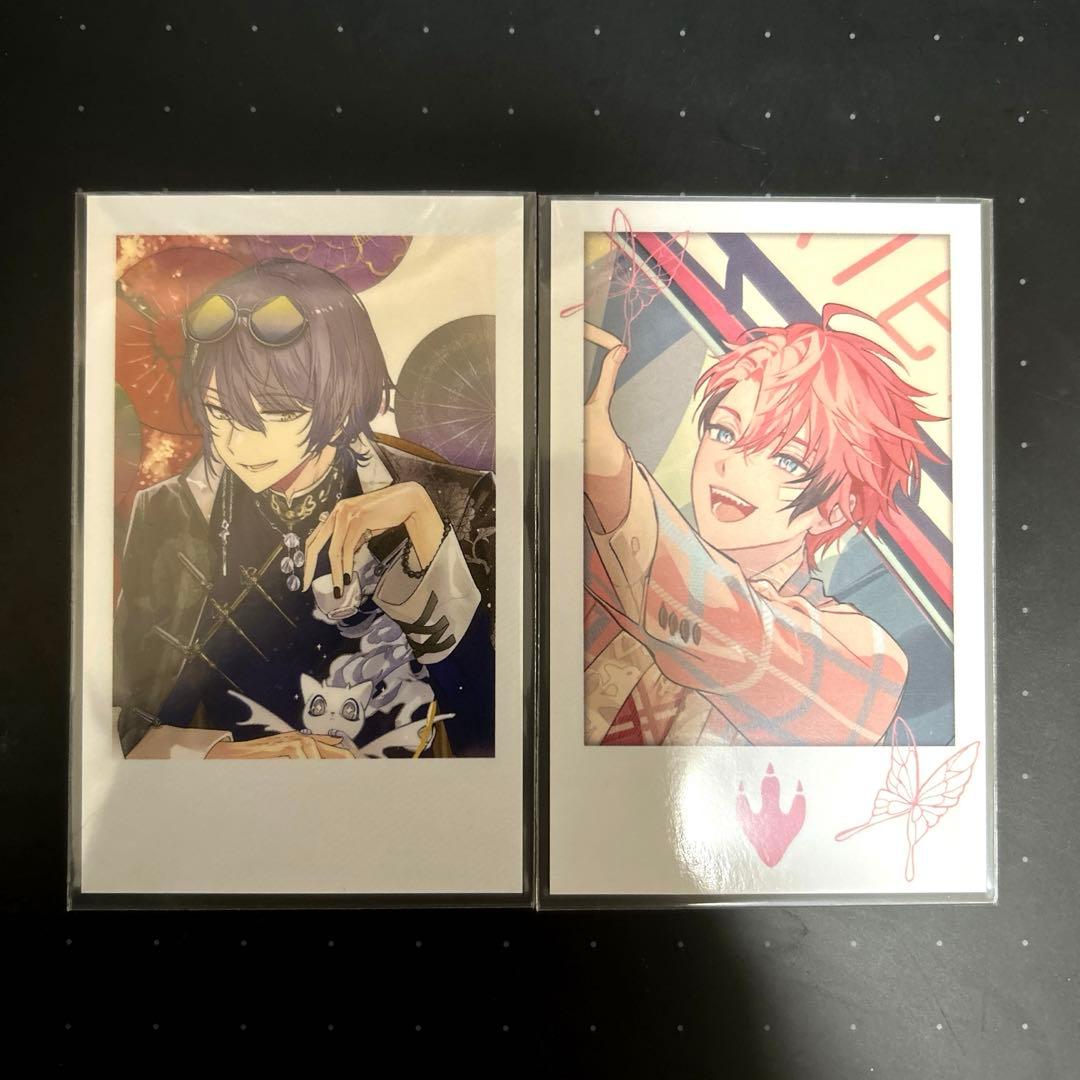 にじさんじ ぎゃうるふ】小柳ロウ&赤城ウェン チェキまとめ売り - メルカリ