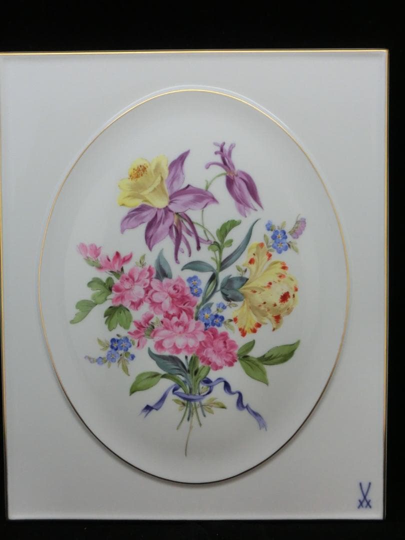 卵の油絵【コスモ・エッグ】1点物の原画◇作者サイン入り/額縁付属