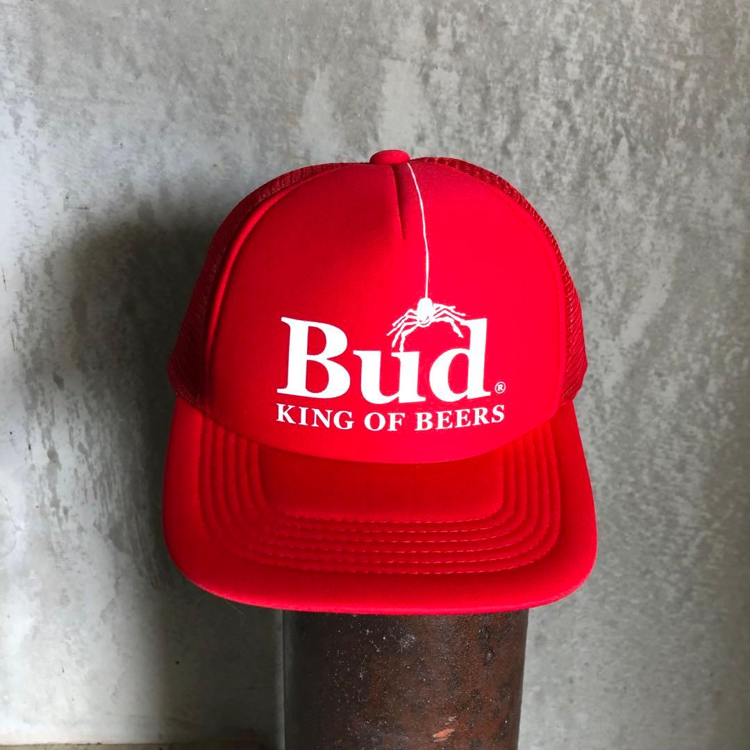 90s オワさん着用 Budweiser バドワイザー トラッカーズキャップ