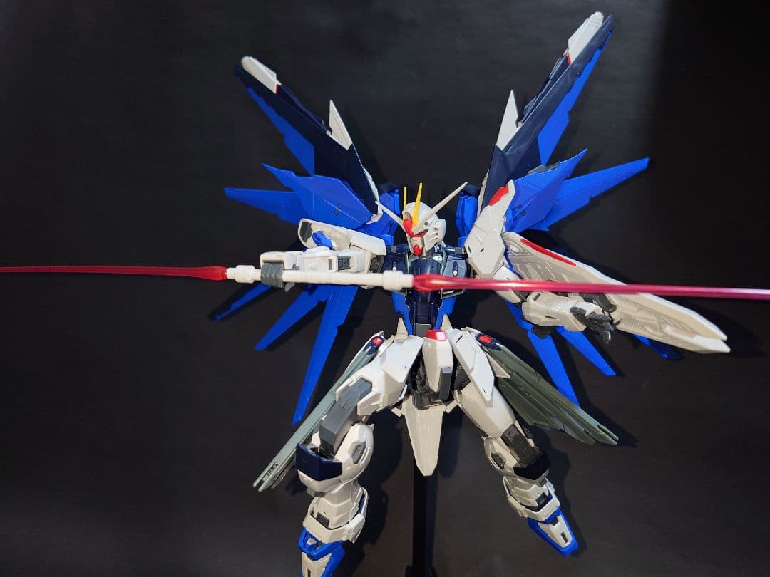 mgフリーダムガンダム ver2.0+拡張エフェクトセット パチ組み ジャンク