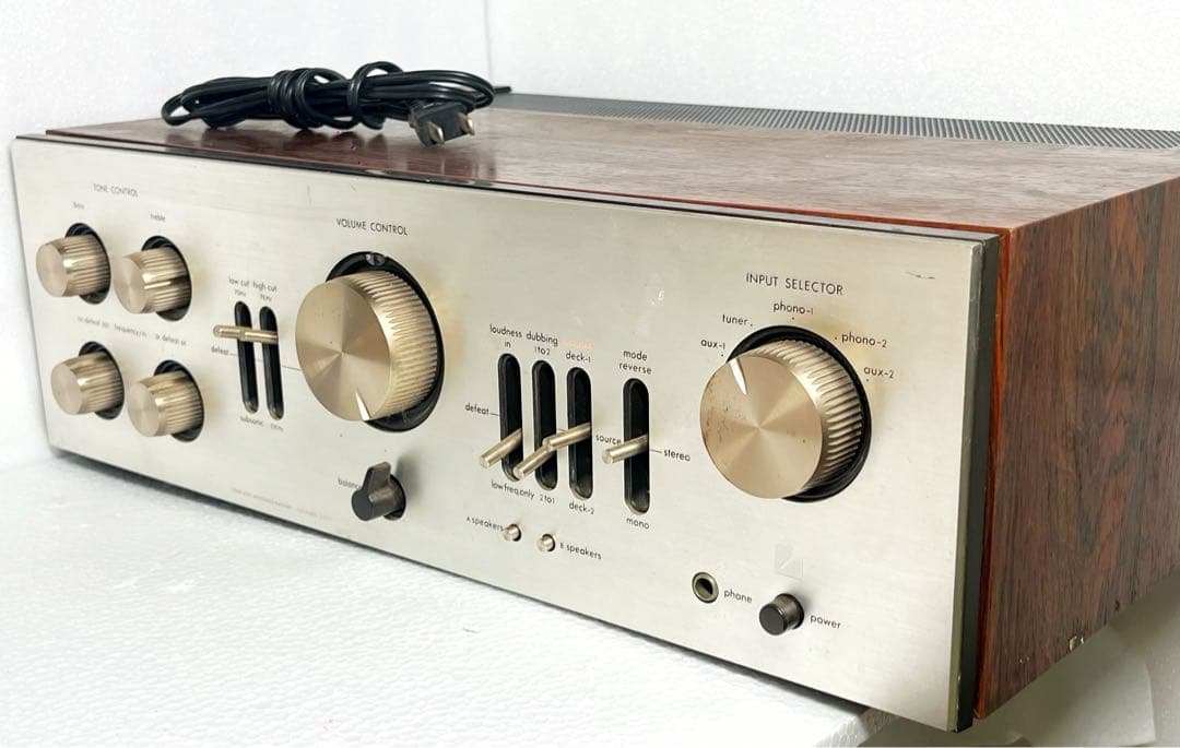 LUXMAN L-80V プリメインアンプ レトロ ビンテージ オーディオ