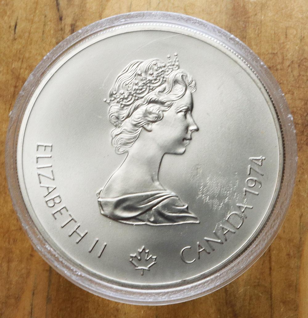 最終値下価格高騰銀貨オリンピック 1976年 モントリオール 記念コイン