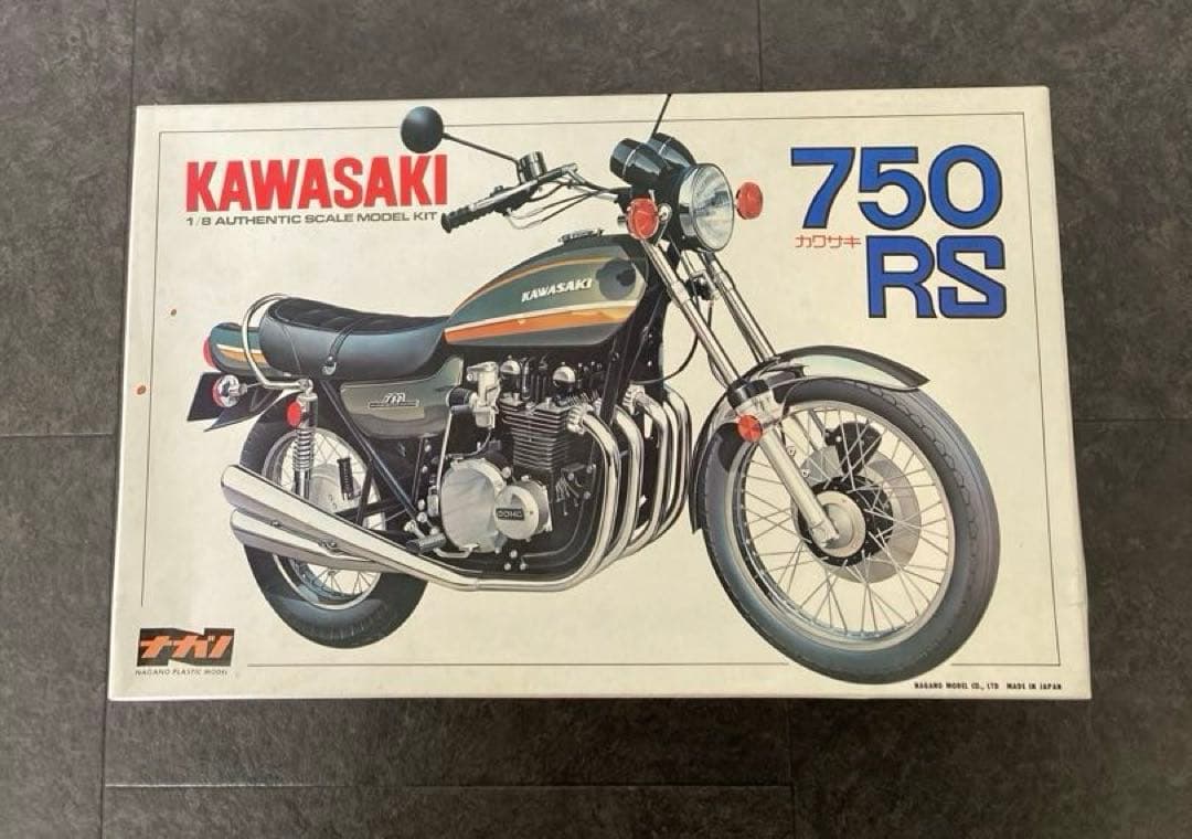 未開封！ナガノ 1/8 KAWASAKI 750RS カワサキ Z2 プラモデル