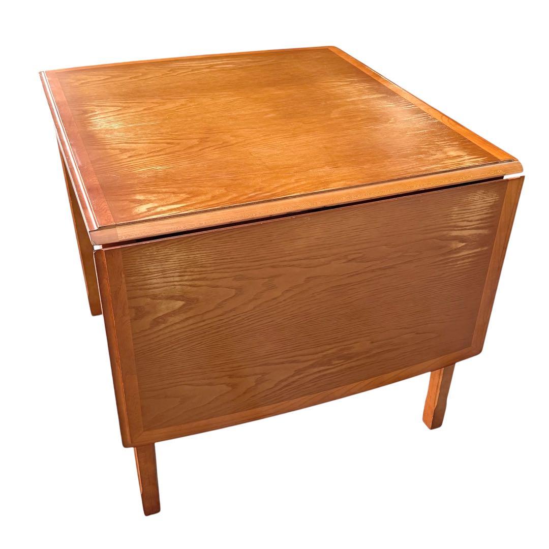 HR863 【リアルシャビー】マルニ木工　バタフライテーブル　拡張テーブル