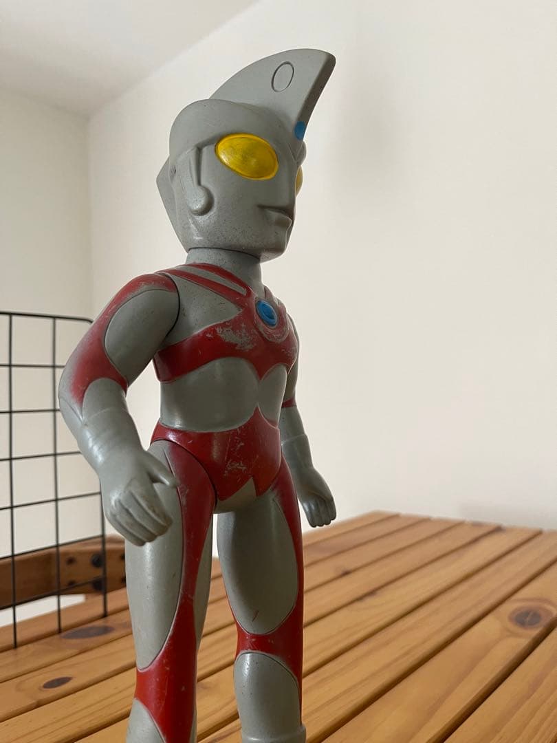 当時物ウルトラマンエースソフビ 無版権パチソフビ