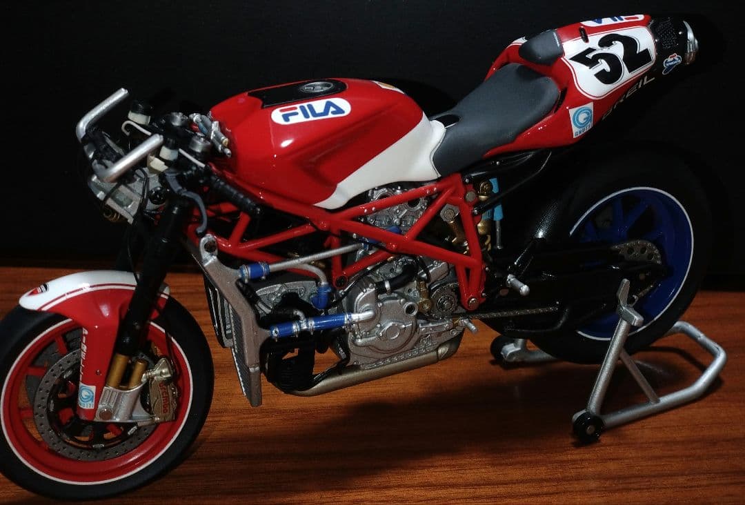 【美品】1/12 ミニチャンプス Ducati 999R WBS2004