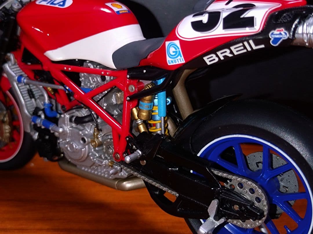 【美品】1/12 ミニチャンプス Ducati 999R WBS2004