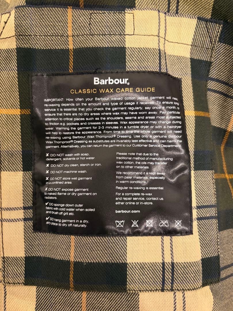 Barbour ビデイル ワックス ジャケット オーバーサイズ フィット