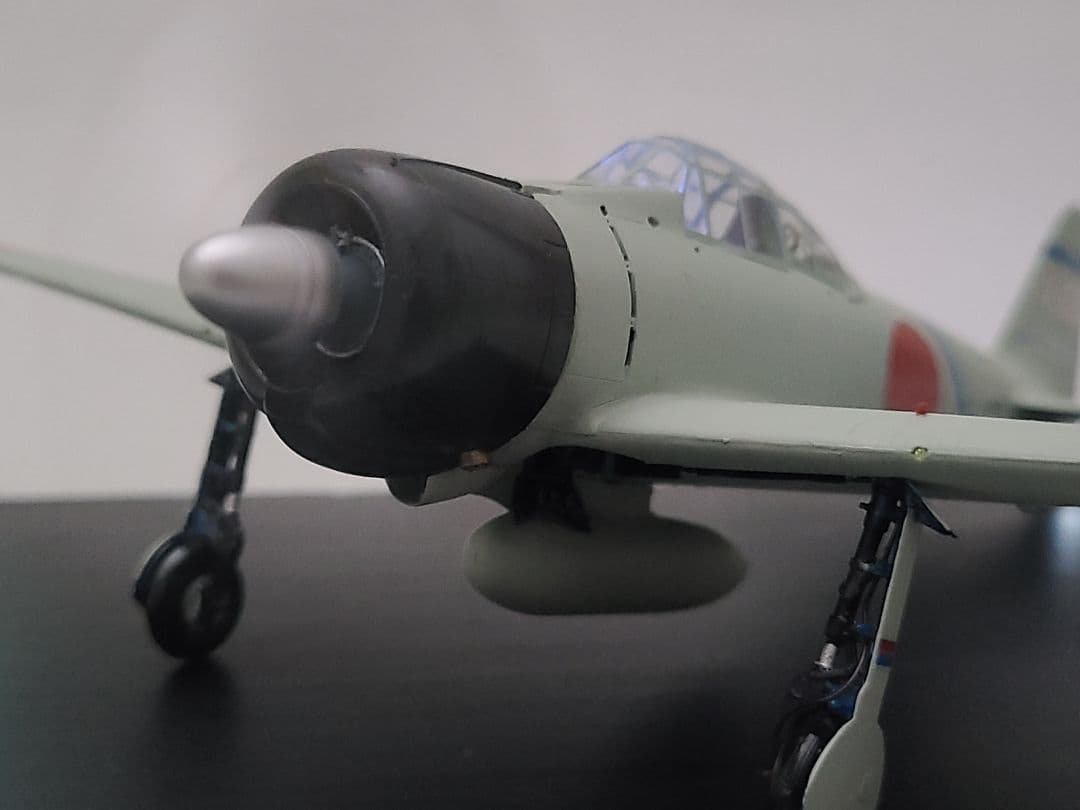 零式艦上戦闘機21型 坂井三郎乗機リアルモーターライズ完成品