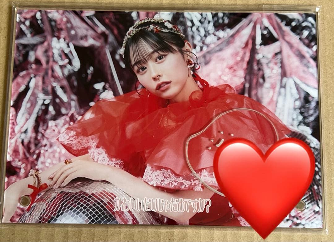 佐野愛花 サイン入りアクパネ CUTIE STREET 佐野愛花 ラッフルくじ A賞