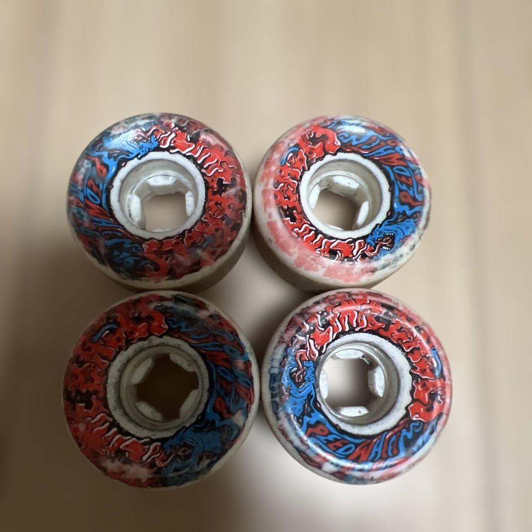 サンタクルーズデッキ、トラック、ウィール3個セット(バラ売り不可)