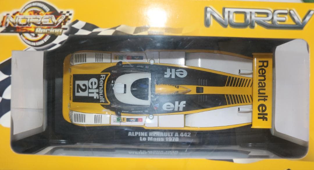 ノレブ製 アルピーヌ・ルノーA443 ル・マン1978　1/18 　中古品
