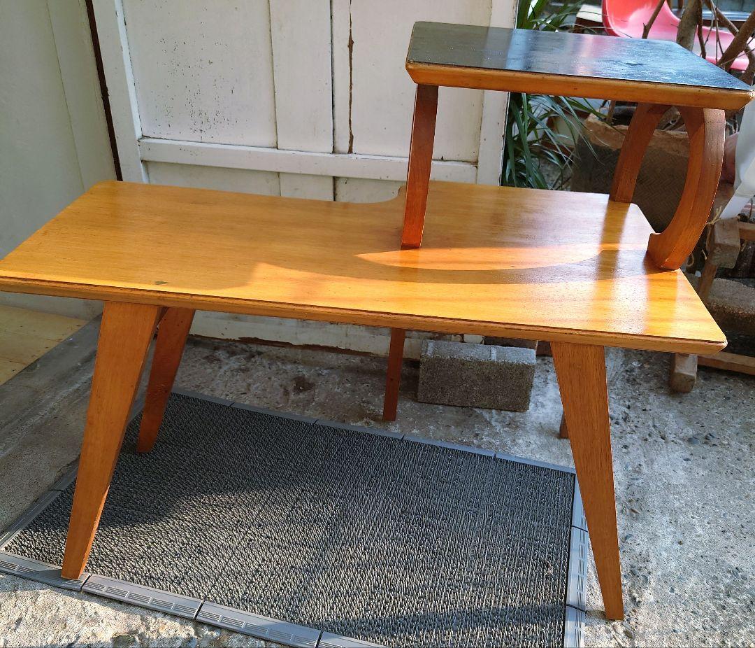 ヴィンテージステップ エンド テーブル ミッドセンチュリーテーブル