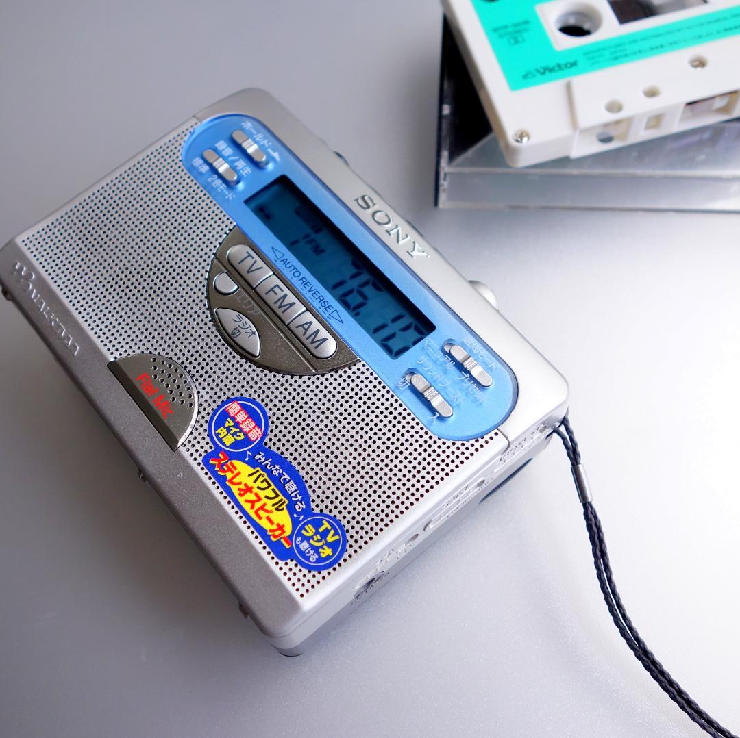 動作整備品】WM-GX410 ソニーウォークマン カセットプレーヤー FMAM