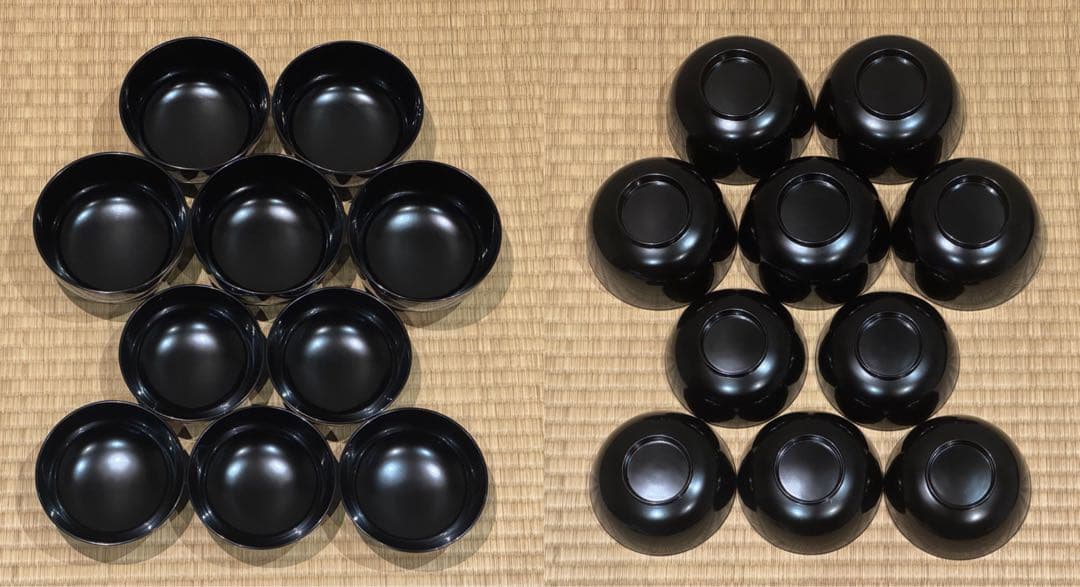 輪島塗 塗師 角藤弘悦 懐石道具 五客揃 共箱 引き盃 盃台 椀 茶懐石一式