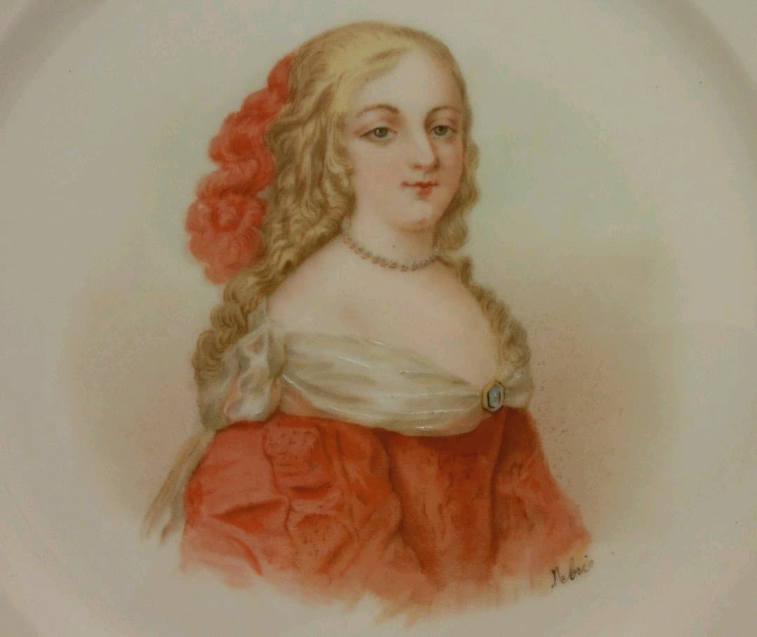 アンティーク 絵皿 キャビネットプレート セーヴル SÈVRES