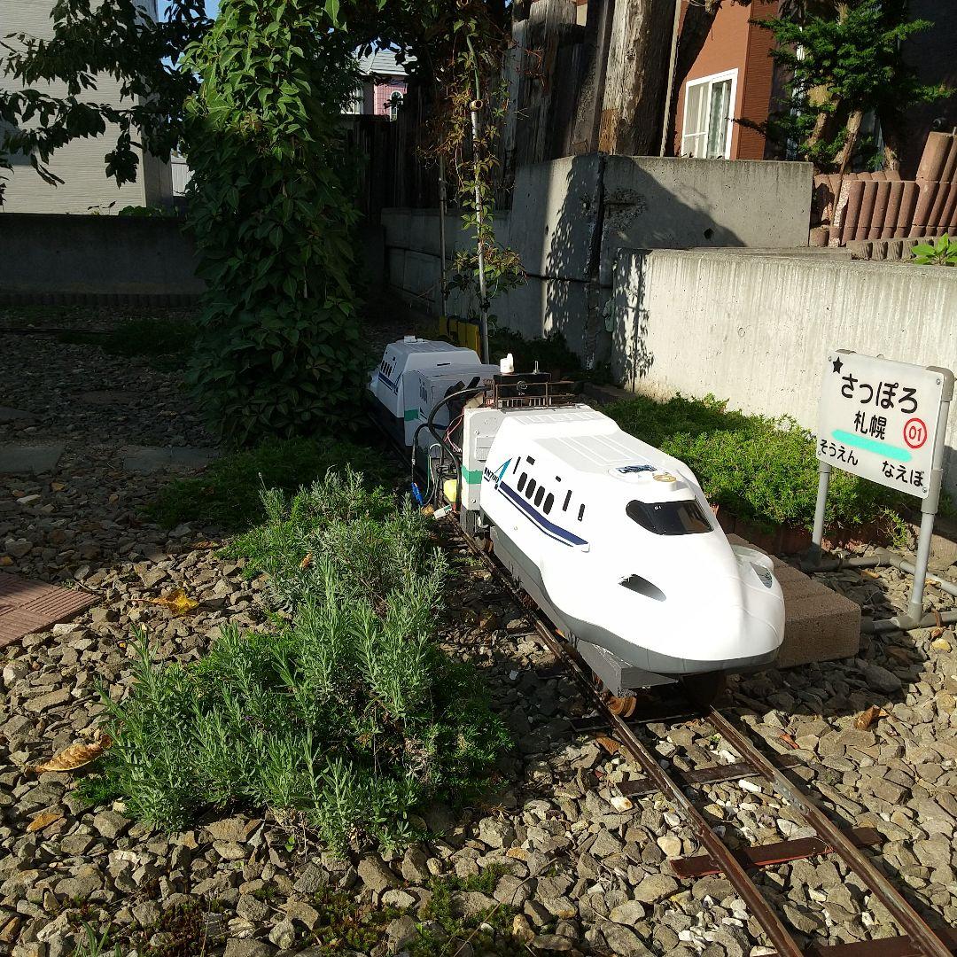 ミニ庭園鉄道（乗用５インチ）オリジナル列車二両（製造注文限定）