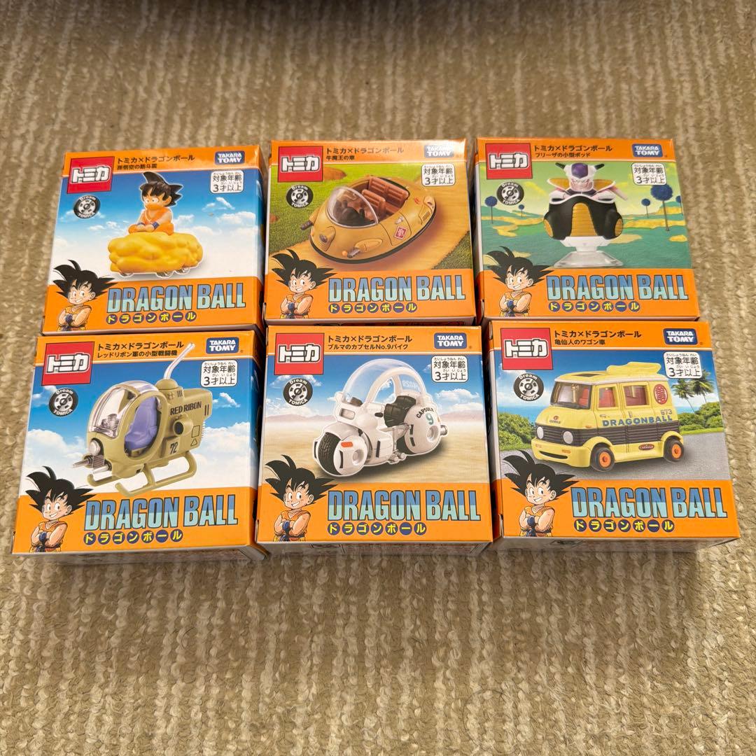 トミカ ドラゴンボール ミニカー 6個セット正規品 - メルカリ