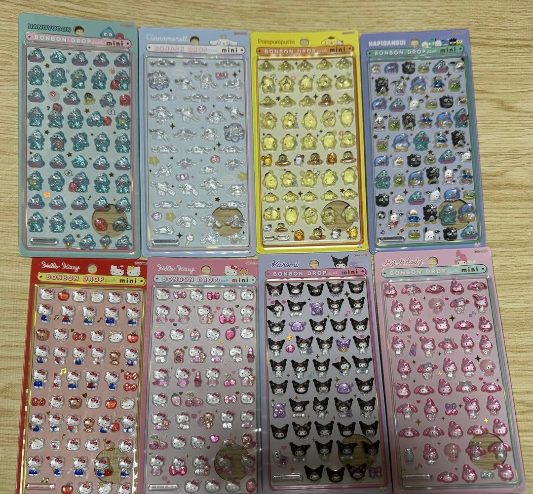 正規品 サンリオ ボンボンドロップ ミニ 8種類 コンプリート セット