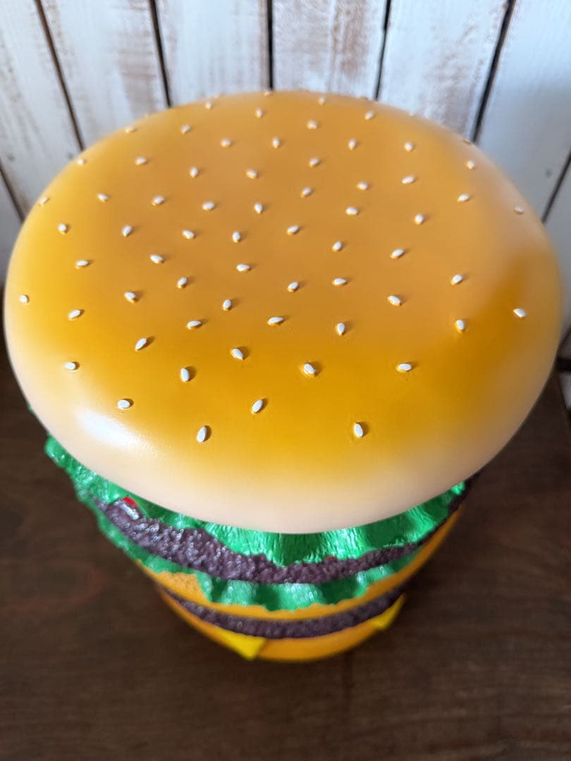 美品　ハンバーガー　イス　スツール