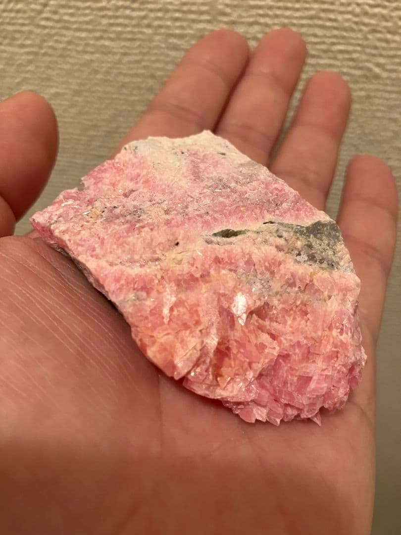 高品質‼️結晶パキパキ‼️ 北海道稲倉石鉱山産 ロードクロサイト原石