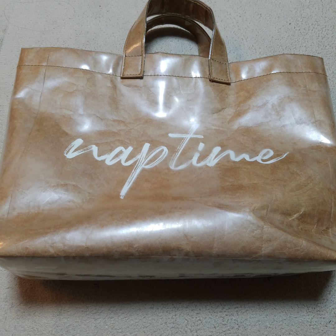 Nissy ナップタイムトートバッグベージュ