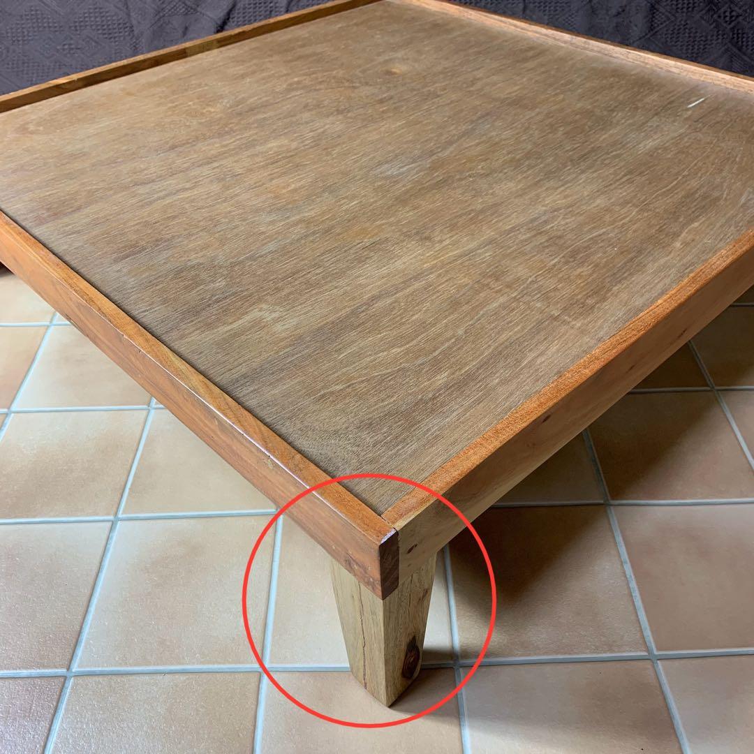 【美品】アデペシュ ブロックマルチ ソファ ウッドベース③ 台座