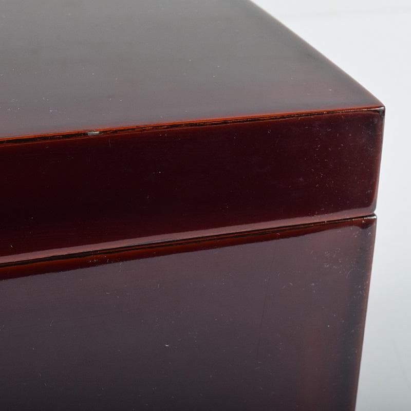 茶道具 春慶塗 利休茶箱 茶碗 振出など 九点 一式 仕覆付 M R9344