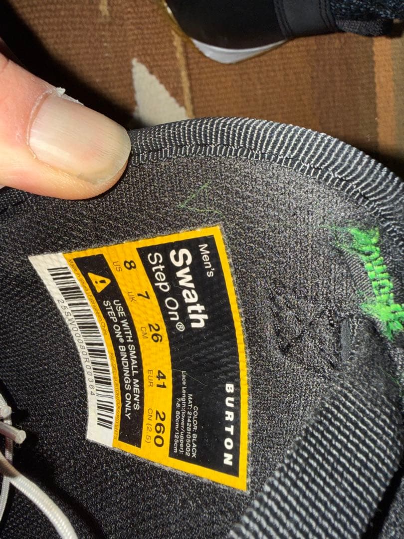 い*ち様 Burton step on SWATH 24-25 サイズ26.0