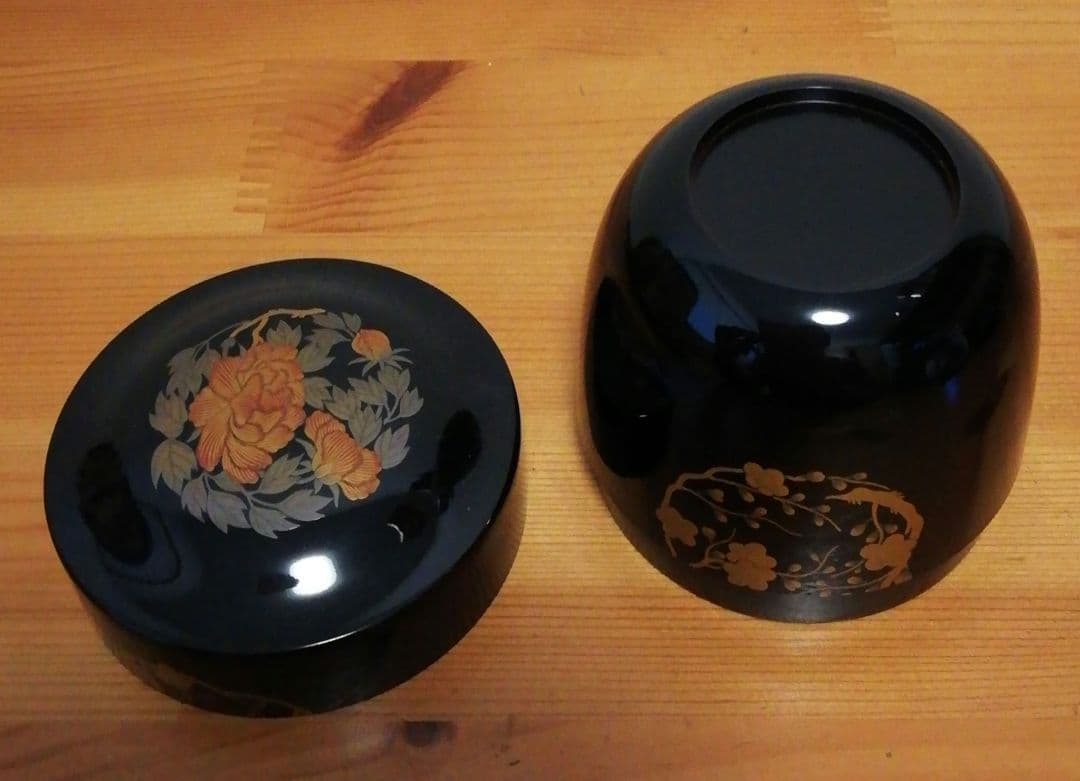 古春作 喜光 蒔絵 棗 共箱 茶道具 - メルカリ